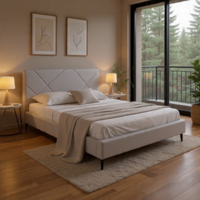 Łóżko NILA 160x200 cm - komfort gratis